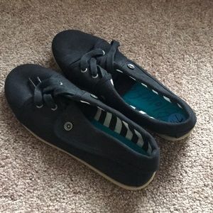 Blowfish black shoes.